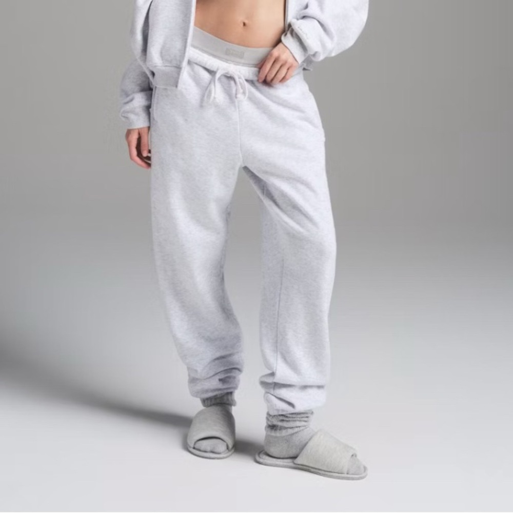 Skims classic grey Jogger Sweatpants